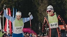 Kate�ina Neumannová m�la �as dceru natá�et a povzbuzovat. �Lucka se dost...