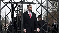 Americký vice prezident  J. D. Vance navtívil pamtní místo koncentraního...