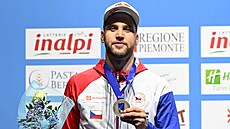 Fleretista Alexander Choupenitch se st�íbrnou medailí z Grand Prix v Turín�