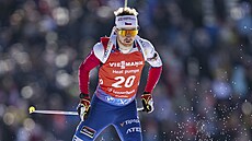 Vít�zslav Hornig na trati sprintu v Lenzerheide