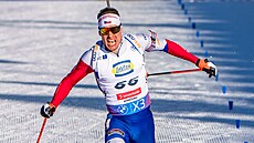 Michal Kr�má� fini�uje ve vytrvalostním závod� na mistrovství sv�ta v...