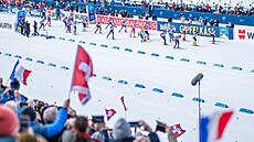 Biatlonistky startují do smí�ené �tafety na mistrovství sv�ta v Lenzerheide.
