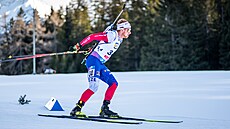Vítzslav Hornig na trati vytrvalostního závodu v Lenzerheide.