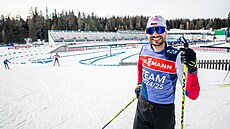 V�dy usm�vavý trenér �en Luca Bormolini v areálu �výcarského Lenzerheide.