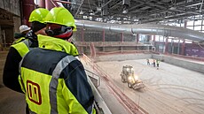 Liberecký bazén prochází celkovou rekonstrukcí. (13. února 2025)