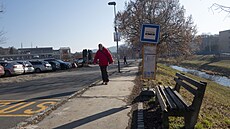 M�sto Zlín plánuje revitalizaci náb�e�í kolem �eky D�evnice u Ba�ovy nemocnice....