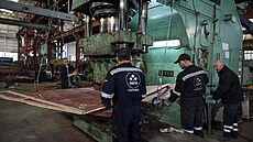 Pracovníci �eckých lod�nic (18. února 2025)
