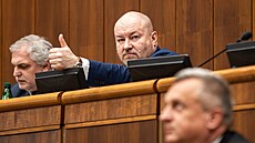 Slovenský poslanec Rudolf Huliak (4. února 2025)