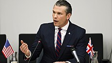 Americký ministr obrany Pete Hegseth (12. února 2025)