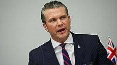 Americký ministr obrany Pete Hegseth (12. února 2025)