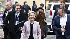 P�edsedkyn� Evropské komise Ursula von der Leyenová (14. února 2025)