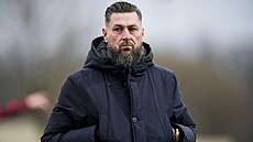 Pascal Bosschaart b�hem utkání mláde�nické Ligy mistr� proti Spart� v prosinci...