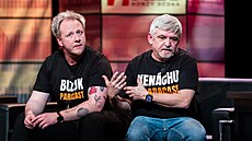 �t�pán Kozub a Michal Suchánek v po�adu 7 pád� Honzy D�dka (18. února 2025)
