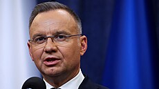 Polský prezident Andrzej Duda. (18. února 2025)