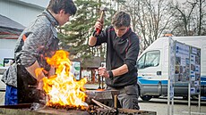 Kováem: Pestrou nabídku výuních obor má pro zájemce i stední kola emeslná...