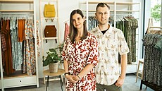 Zakladatelé Green Butiku Zuzana Plachá a její man�el Radim Hejný.