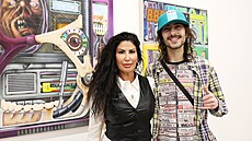 Samantha Bennington a její syn Draven Bennington (Los Angeles, listopad 2023)