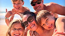 Nick a Vanessa Lacheyovi se svými t�emi d�tmi (2025)