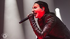 Americký umlec Marilyn Manson vystoupil v Brn. (14. února 2025)