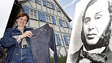 Tanja Roppeltová, editelka Muzea Leviho Strausse v Buttenheimu u Norimberku,...