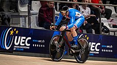 eský dráha Dominik Topinka na dráze v Heusden-Zolderu