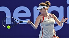 Linda Nosková na turnaji v Dauhá