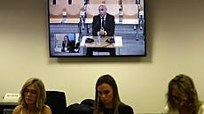 Bývalý první mu� �pan�lského fotbalu Luis Rubiales vypovídá u soudu.