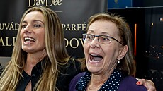 Alice Bendová její maminka Zlata Veselá (6. února 2025)