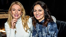 Lucie Bene�ová a Adéla Gondíková (14. února 2025)