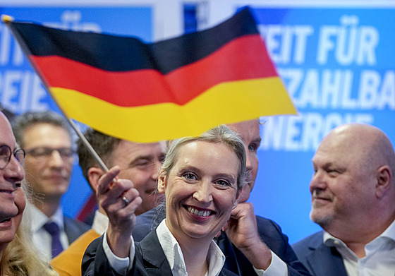 Druhá v n�meckých parlamentních volbách skon�ila s 20,8 procenta hlas� strana...