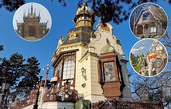 Zatoulané pavilony. N�které stavby ze slavných expozic na pra�ském Výstavi�ti...