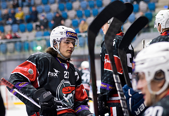 Daniel Badinka v chomutovském dresu.