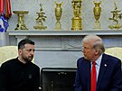 Sch�zka amerického prezidenta Donalda Trumpa a ukrajinského prezidenta...