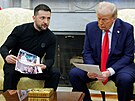 Sch�zka amerického prezidenta Donalda Trumpa a ukrajinského prezidenta...