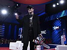 Elon Musk na konzervativní konferenci CPAC v Marylandu (20. února 2025)
