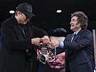 Elon Musk a Javier Milei na konzervativní konferenci CPAC v Marylandu (20....