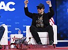 Elon Musk na konzervativní konferenci CPAC v Marylandu (20. února 2025)