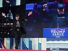 Elon Musk na konzervativní konferenci CPAC v Marylandu (20. února 2025)