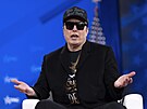Elon Musk na konzervativní konferenci CPAC v Marylandu (20. února 2025)