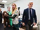 Prezident Petr Pavel s manelkou Evou navtívili  Veterinární univerzitu v...