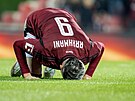 Dojatý Albion Rrahmani po gólu v osmifinále Mol Cupu proti Dukle.