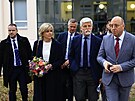 Prezident Petr Pavel s manelkou Evou dorazil v úterý 25. února 2025 na...