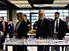 Prezident Petr Pavel s manelkou Evou navtívil na Veterinární univerzit v...