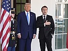 Francouzský prezident Emmanuel Macron se v Bílém dom� setkal s americkým...
