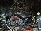Por bezdomoveckho pbytku byl pravdpodobn zaloen mysln. (25. nora...