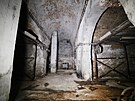 Podzemn prostory, kter slouily jako pivovarsk sklady a autodlna, by pro...