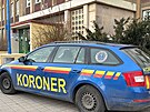 Policist vyetuj nlez mrtvoly v budov zkladn a matesk koly v Kladn....