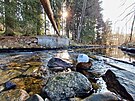 Zbytky bvalho vodnho dla  rechl  na ce ern najdete kousek od obce...