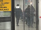 Policist zasahuj ve Fakultn nemocnici v Motole. (23. nora 2025)