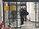 Policist zasahuj ve Fakultn nemocnici v Motole. (23. nora 2025)